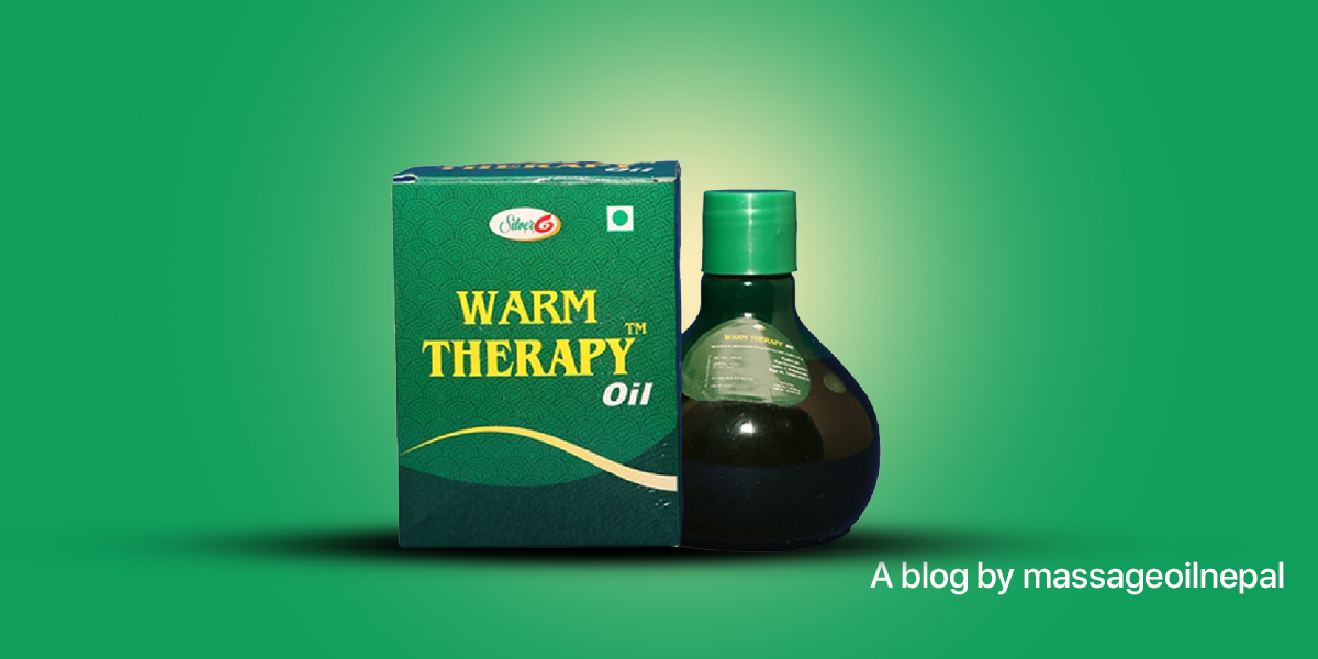 An Image of Warm therapy Body Massage Oil