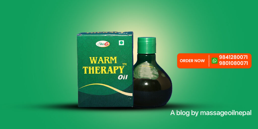 Warm Therapy Oil 200ml for winter body pain and muscle relief in Nepal